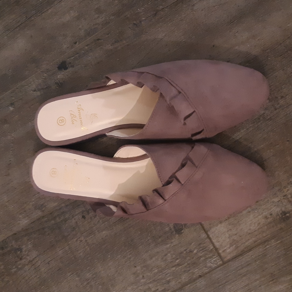 Amanda Blu Rosegold Slides
